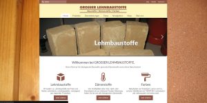 Grosser Lehmbaustoffe