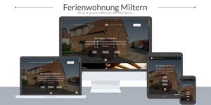 Ferienwohnung Miltern - responsive Webdesign